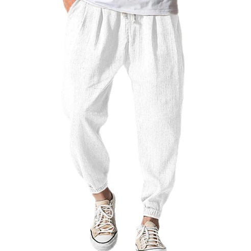 Casual Fashion Loose Men's Summer Ankle Banded Pants - Image 8