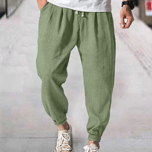 Casual Fashion Loose Men's Summer Ankle Banded Pants - Image 10