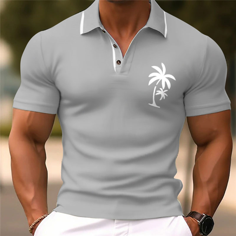 3D Printed Short Sleeve Simple Fashion Loose - Image 5