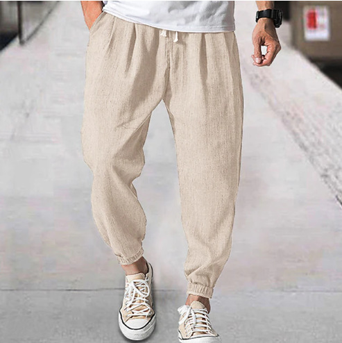 Casual Fashion Loose Men's Summer Ankle Banded Pants - Image 6
