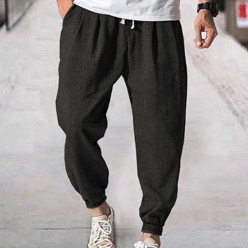 Casual Fashion Loose Men's Summer Ankle Banded Pants - Image 3