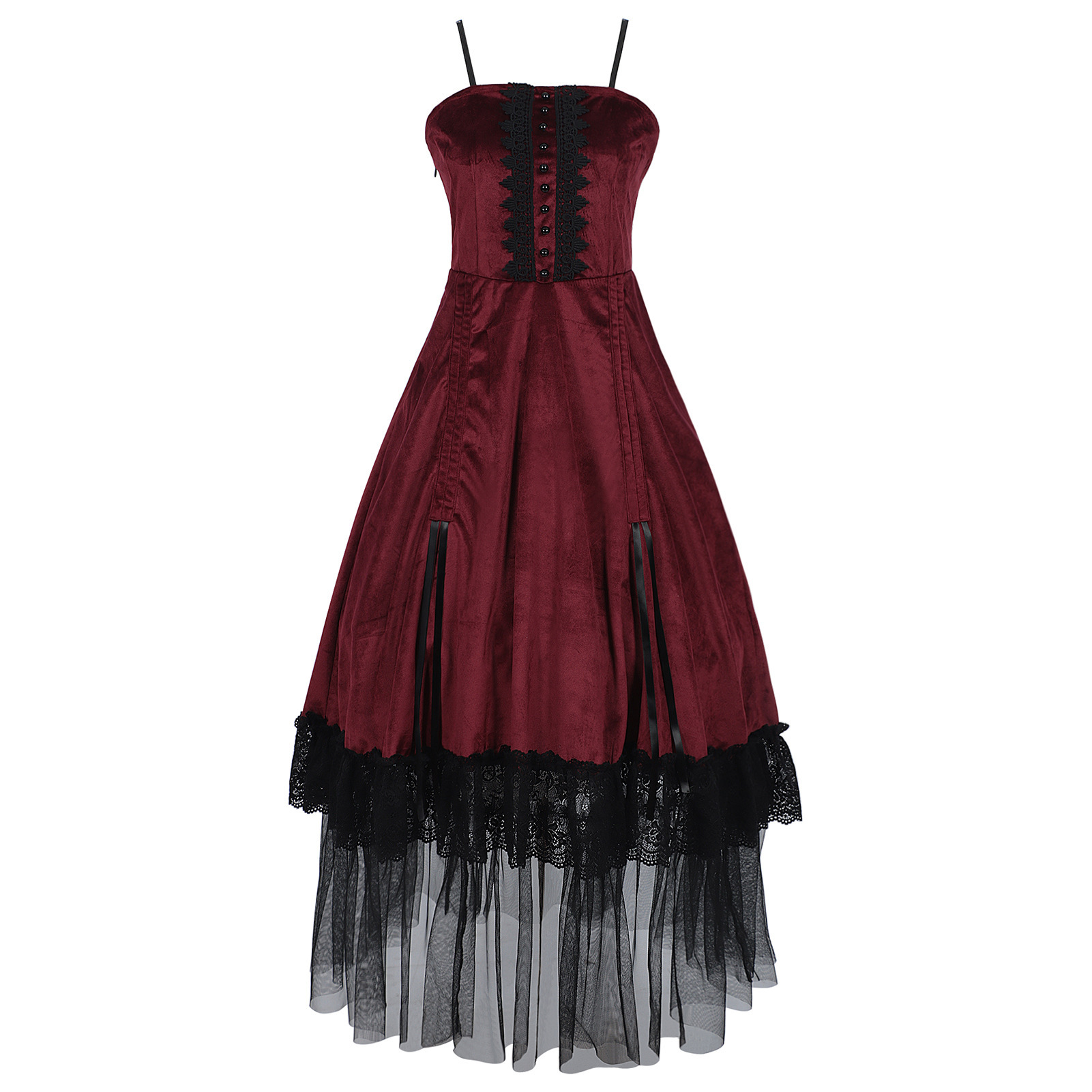 Vampire Dark Gothic Witch Stage Cosplay Party Clothes - Image 5