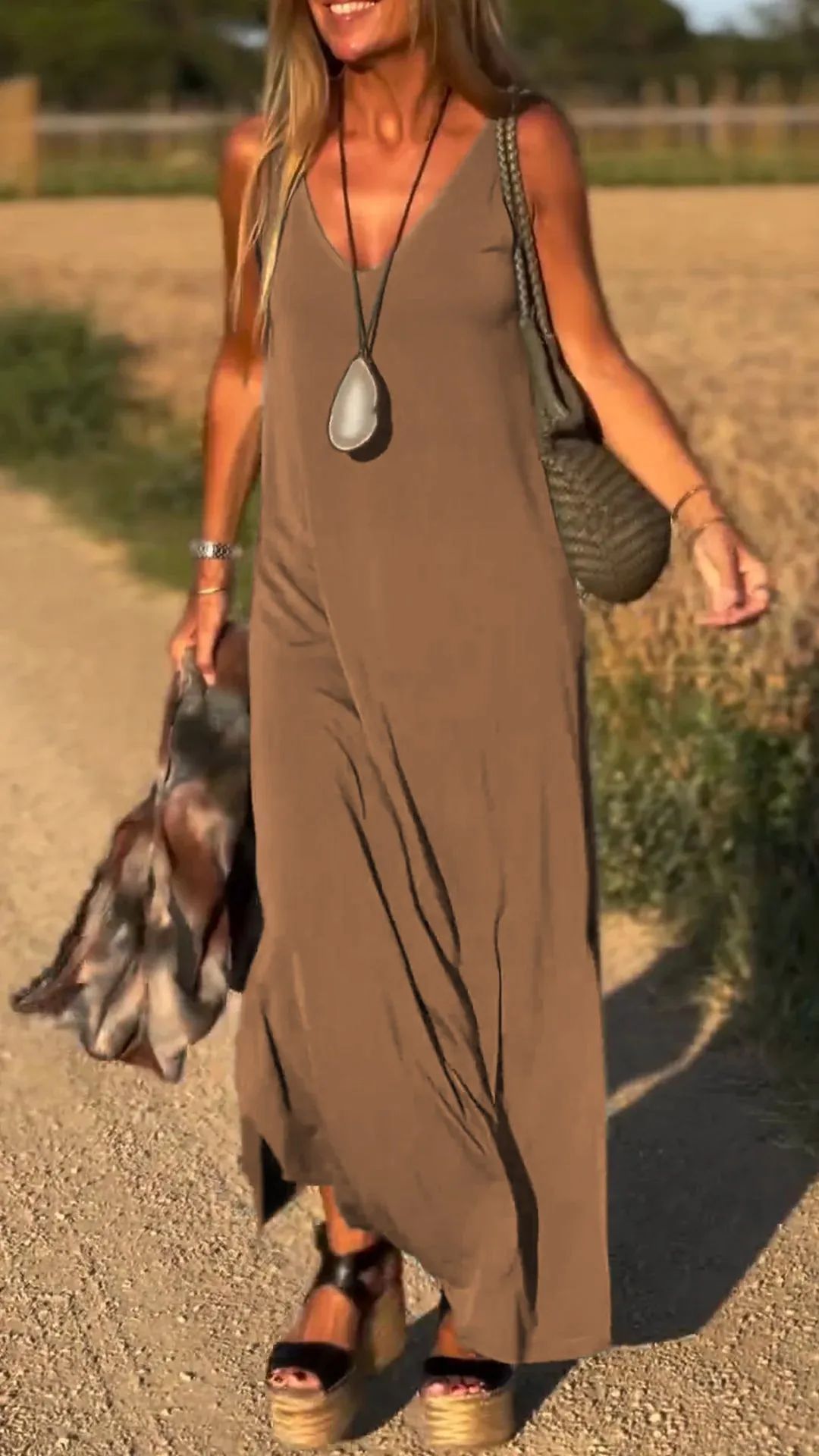 Female Sexy Trend V-neck Strap Dress - Image 8