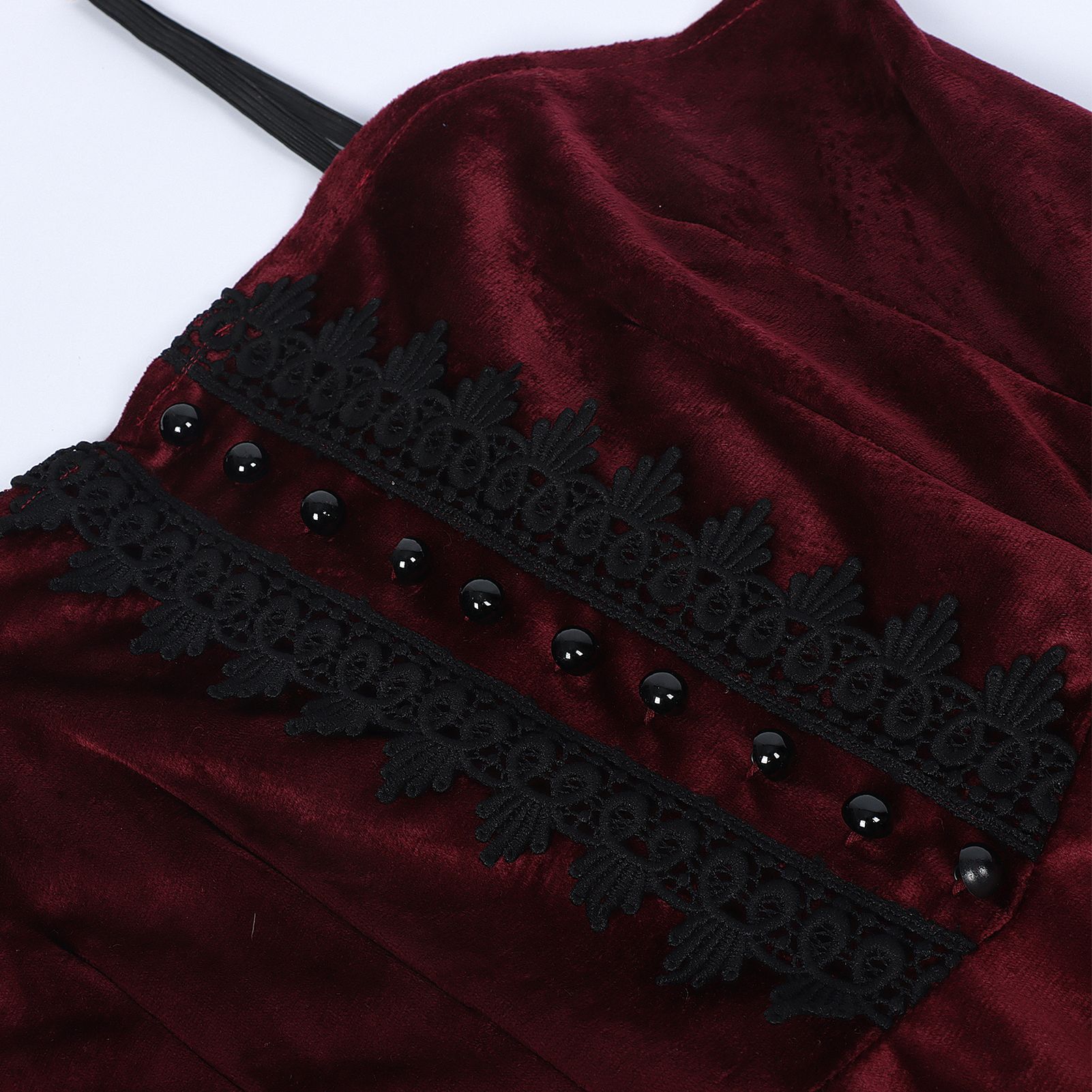 Vampire Dark Gothic Witch Stage Cosplay Party Clothes - Image 4