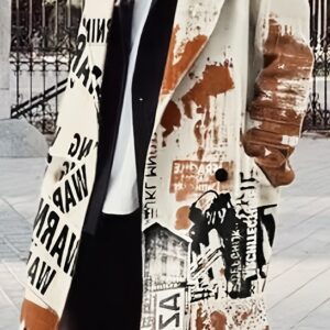 Women's New Long Sleeved Large Woolen Overcoat