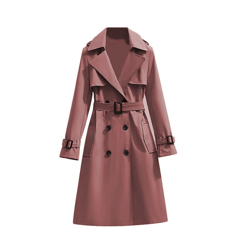 Mid-length Temperament Casual Trench Coat - Image 4