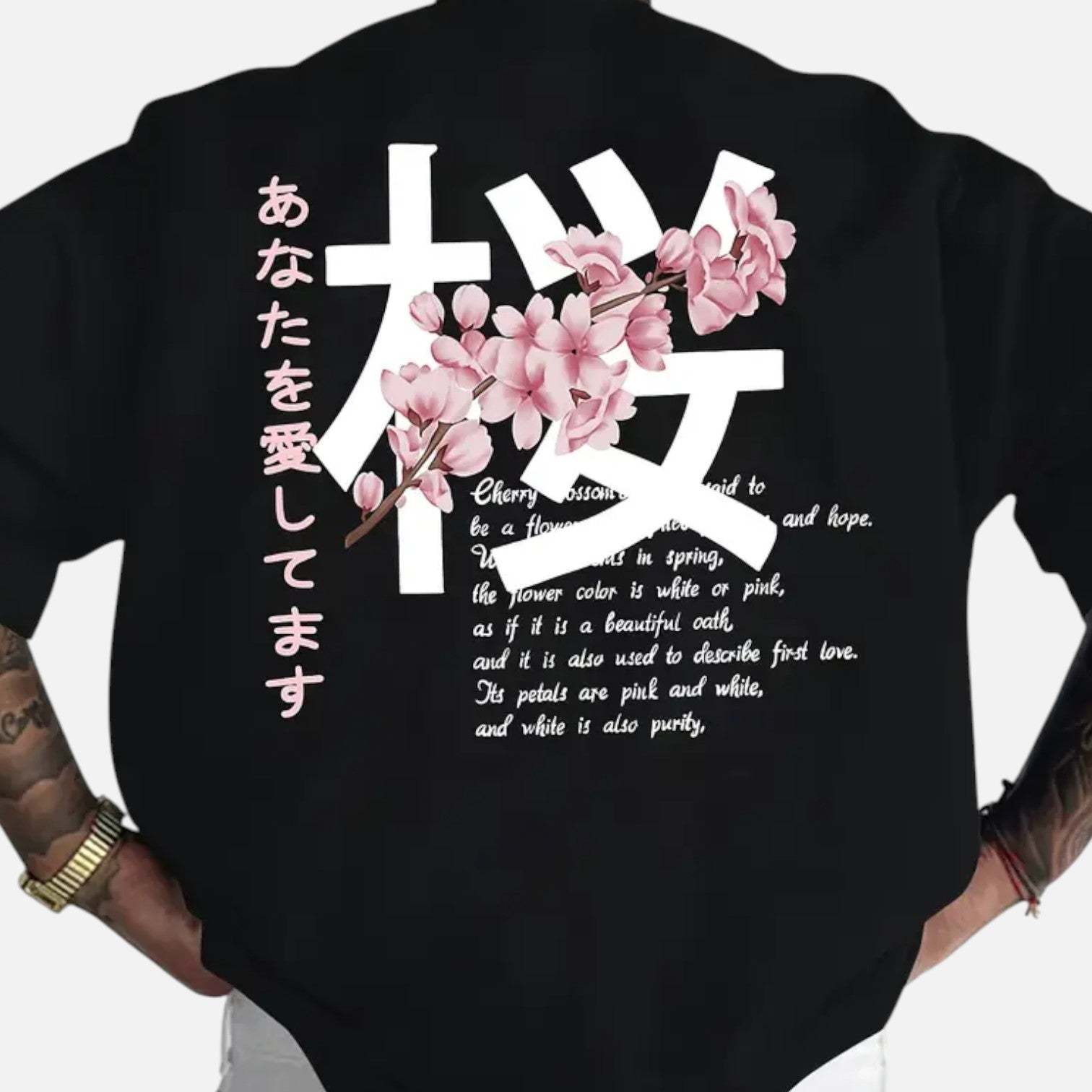 Men's Short-sleeved T-shirt Cotton Fabric Loose Design - Image 6