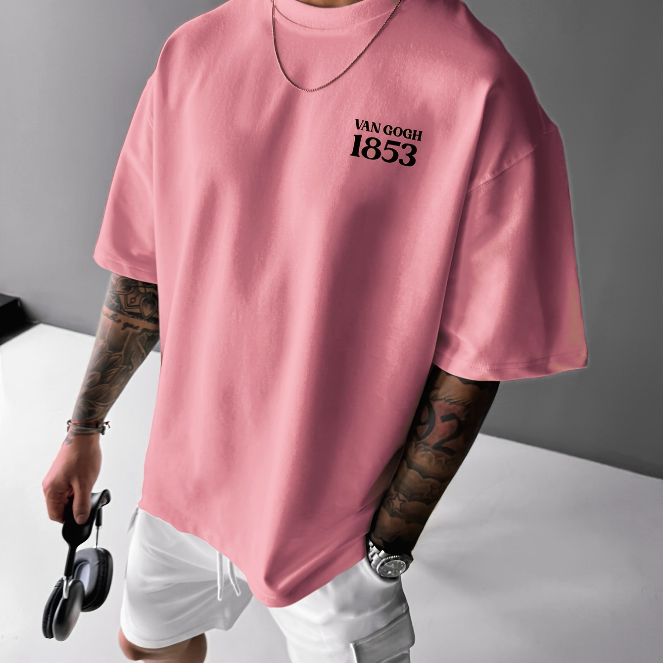 Printed Round Neck Short Sleeve T-shirt Cartoon - Image 8