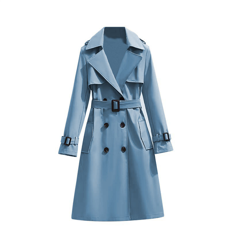 Mid-length Temperament Casual Trench Coat - Image 8