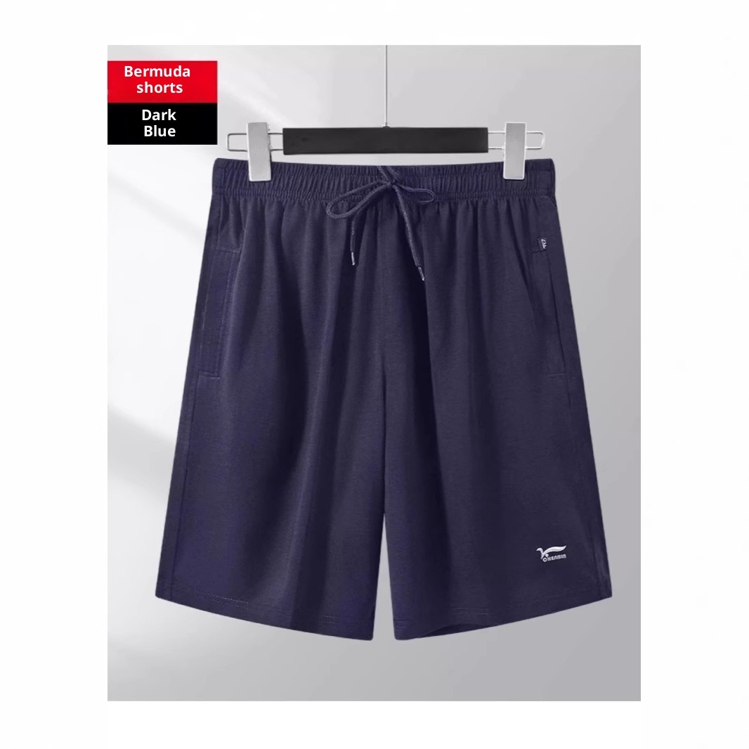 Summer Thin Outer Wear Middle-aged And Elderly Fifth Pants Pure Cotton Casual - Image 5