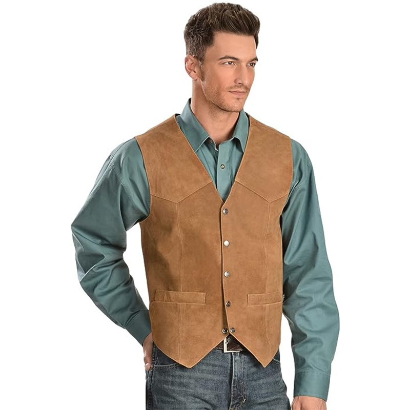 Fashion New Single-breasted Vest For Men - Image 4