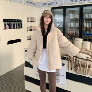 Loose Thick Small Coat Korean Style Fashion Student Cotton-padded Coat